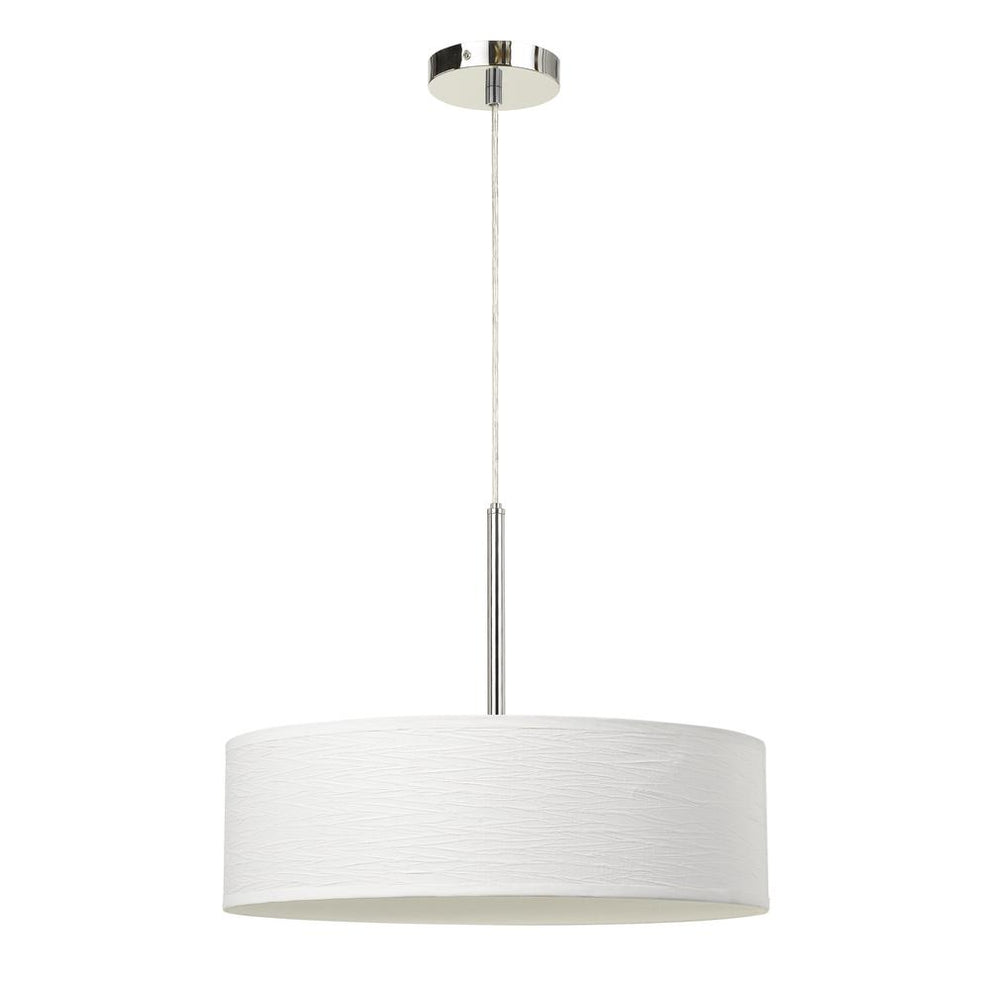 Led 18W Dimmable Pendant With Diffuser And Hardback Fabric Shade, Fx3731Cw By Cal Lighting | Pendant Lamps | Moidshstore - 3