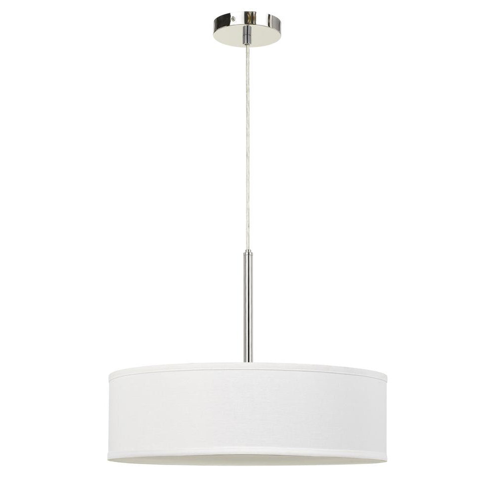 Led 18W Dimmable Pendant With Diffuser And Hardback Fabric Shade, Fx3731Ow By Cal Lighting | Pendant Lamps | Moidshstore - 3