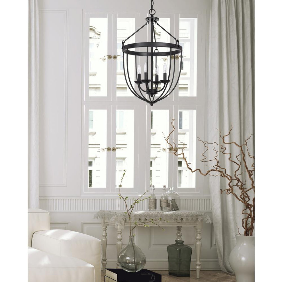 60W X 4 Grafton Metal Chandelier By Cal Lighting | Chandeliers | Moidshstore - 3