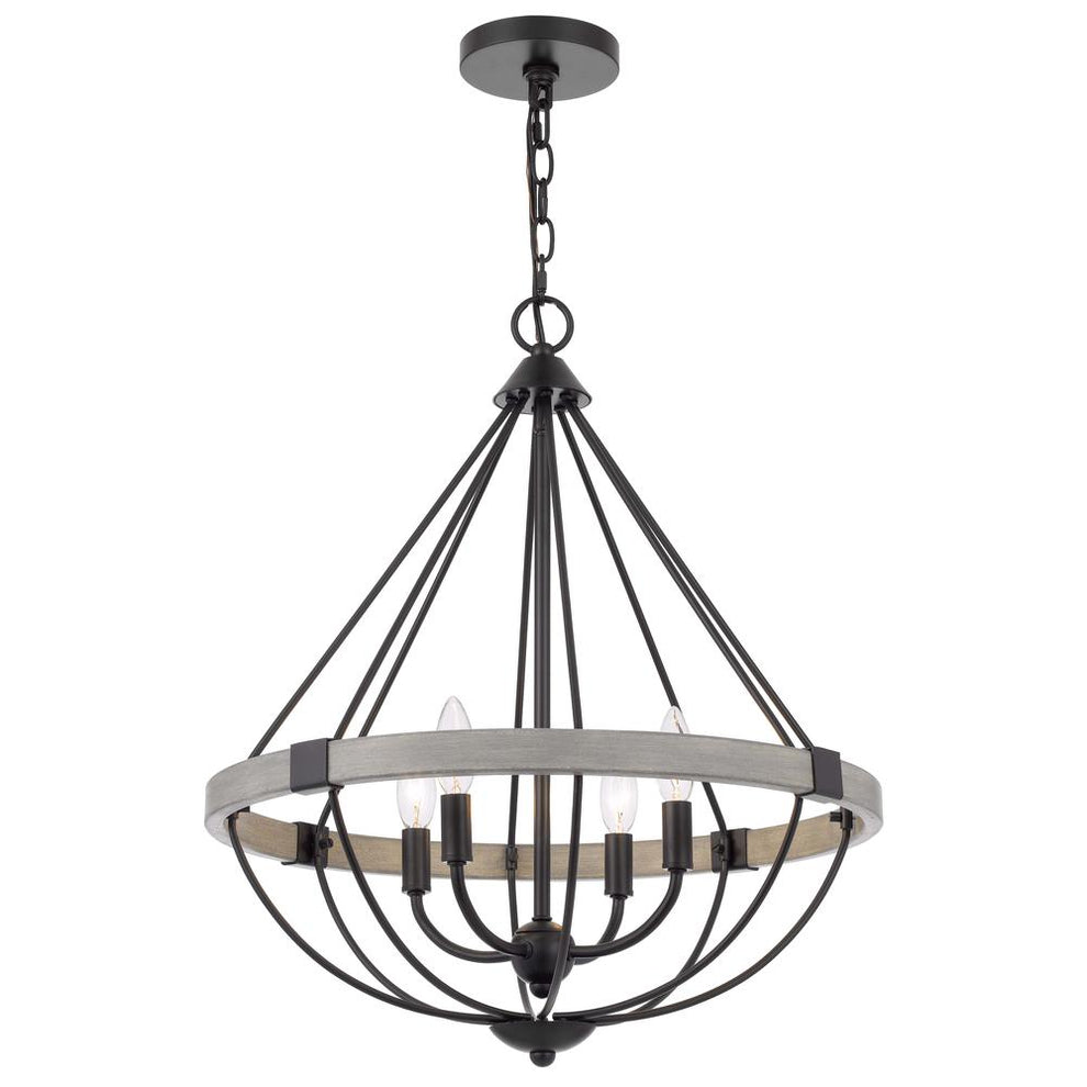60W X 4 Somersworth Metal Chandelier By Cal Lighting | Chandeliers | Moidshstore - 4