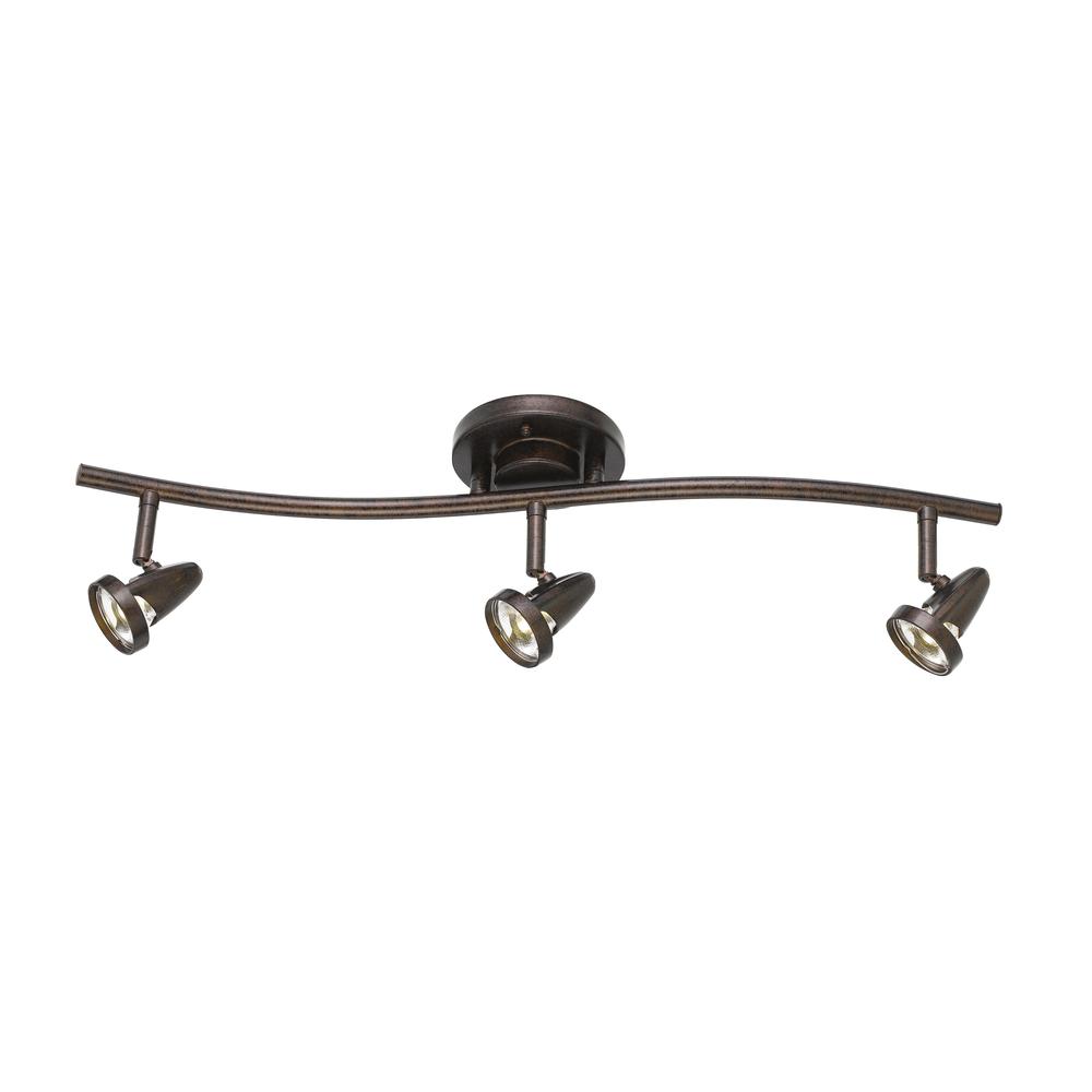 20W Intergrated Led Serpentine Rail Fixture. 1660 Lumen, 3300K. Fixture Comes With A Pair Of 4" And 8" Extension Poles By Cal Lighting | Pendant Lamps | Moidshstore
