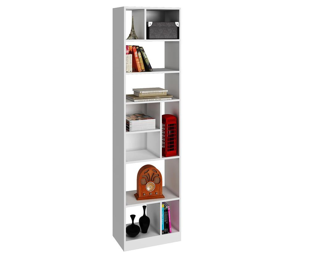 Accentuations by Manhattan Comfort Durable Valenca Bookcase 4.0 with 10 Shelves | Bookcases | Modishstore-2