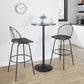 Riley Claire 30" Fixed-Height Barstool with Arms - Set of 2 Walnut Black By LumiSource | Bar Stools | Modishstore - 10
