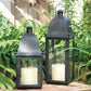 HomArt San Juan Lantern Grande - Black - Feature Image | Modishstore | Lanterns