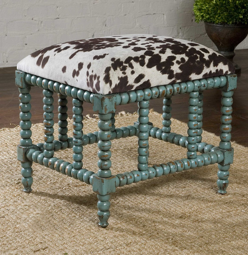 Uttermost Chahna Small Bench | Modishstore | Stools & Benches