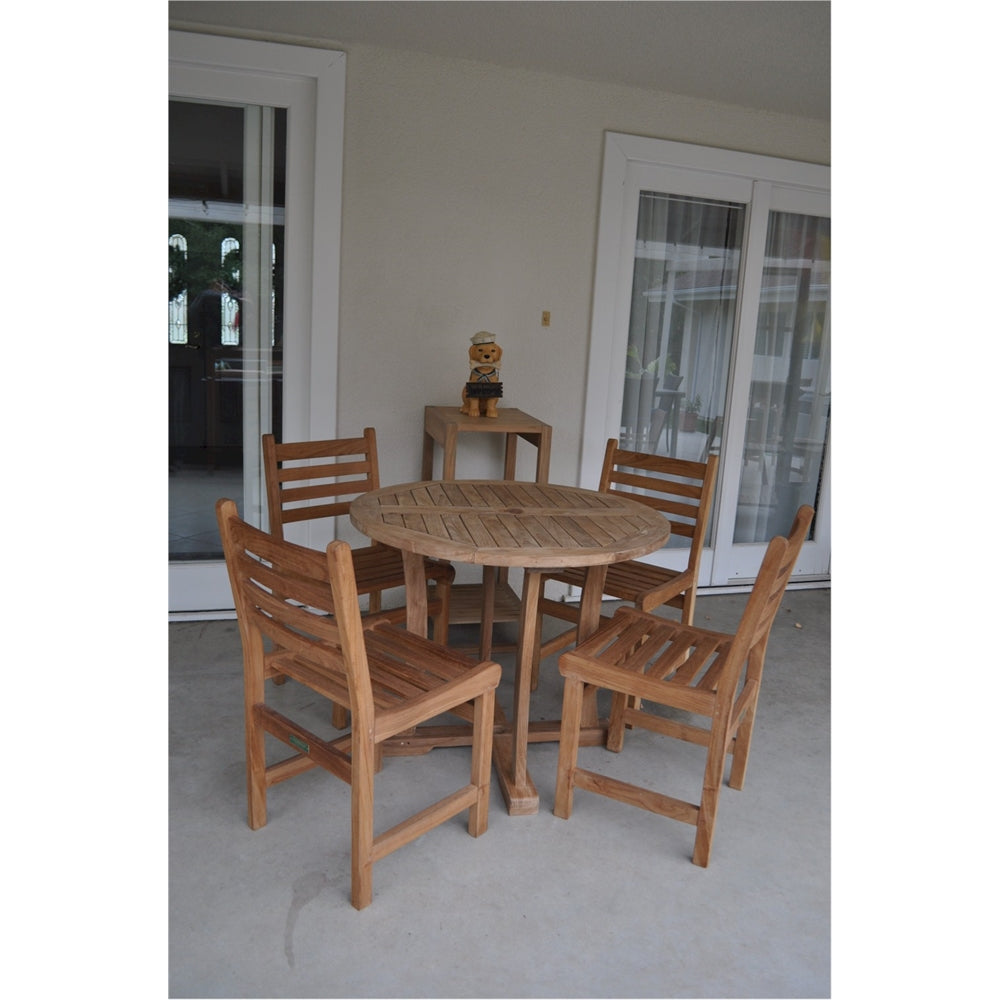 Descanso Windham 5-Pieces Dining Set By Anderson Teak | Outdoor Dining Sets | Modishstore