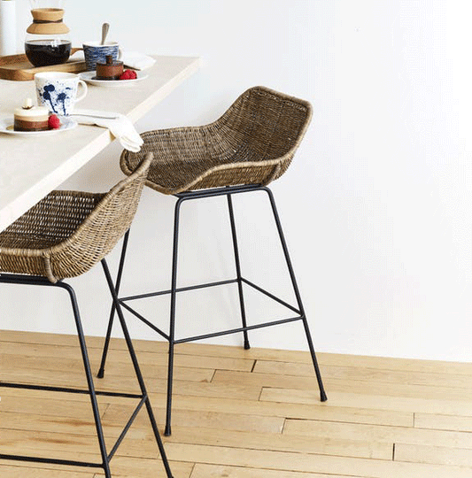 Ormond™ Counter Stool Set of 2 By Texture Designideas | Counter Stools | Modishstore