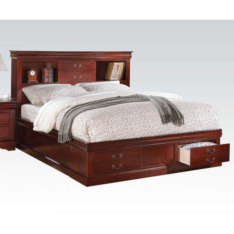 Louis Philippe Iii Eastern King Bed By Acme Furniture | Beds | Modishstore