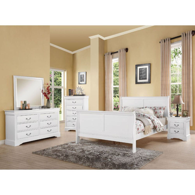 Acme Furniture Louis Philippe III 3 Piece Full Size Bedroom Set