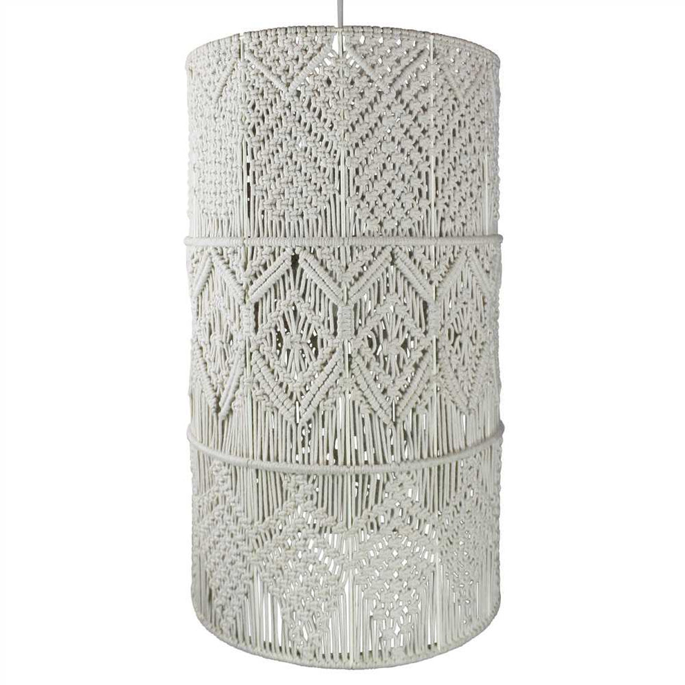 Macrame Pendant - 3 Tier-2