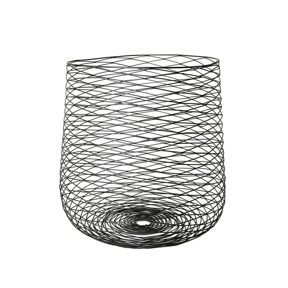 HomArt Claus Wire Baskets - Set of 2 - Black-3