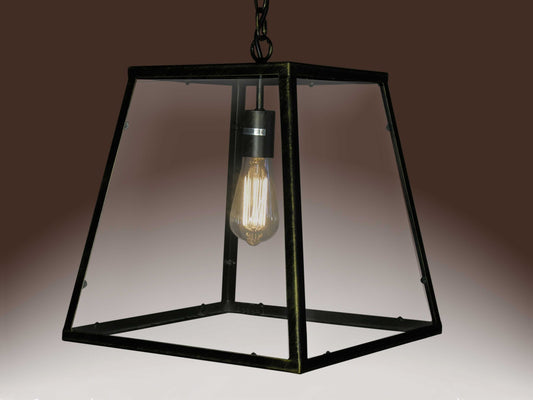Lucy 1-light Black Edison Lamp with Bulb By Homeroots | Chandeliers | Modishstore