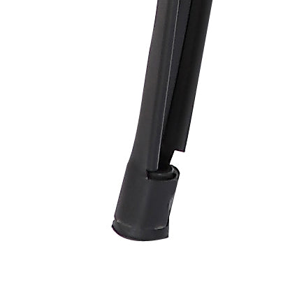30" Matte Black Backless Metal Barstool With a Set of 2 By Homeroots | Bar Stools | Modishstore - 2