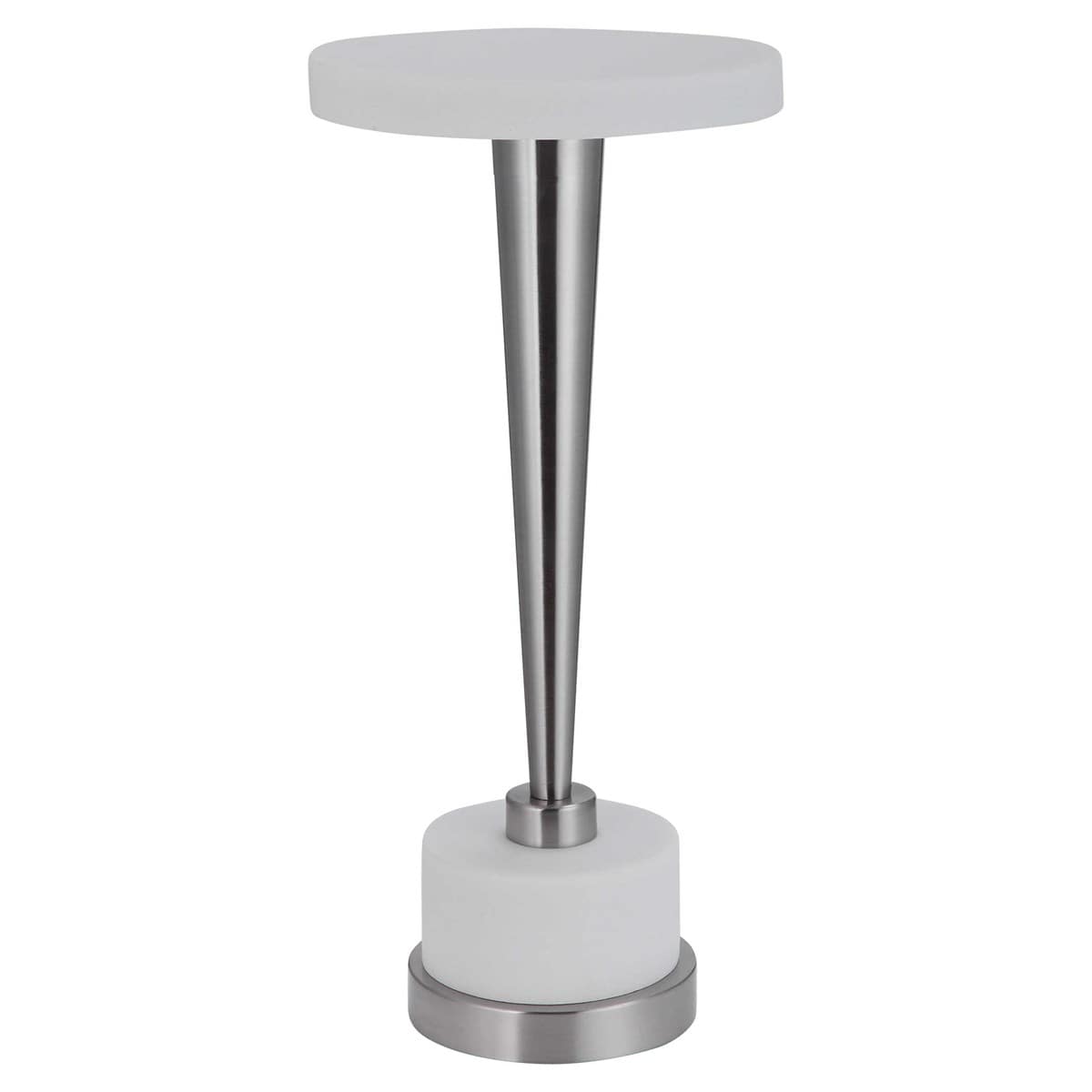 Uttermost Masika White Drink Table | Modishstore | Accent Tables-2