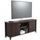 Espresso Finish Wood Media Center and TV Stand By Homeroots | TV Stands | Modishstore - 4