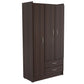 Espresso Finish Wood Wardrobe Armoire By Homeroots | Armoires & Wardrobes | Modishstore - 3