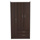 Espresso Finish Wood Wardrobe Armoire By Homeroots | Armoires & Wardrobes | Modishstore - 4