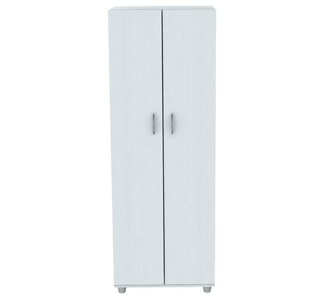 White Finish Wood Storage Cabinet With Two Doors By Homeroots | Cabinets | Modishstore