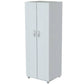 White Finish Wood Storage Cabinet With Two Doors By Homeroots | Cabinets | Modishstore - 2