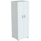 White Finish Wood Storage Cabinet With Two Doors By Homeroots | Cabinets | Modishstore - 3