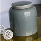 Gold Leaf Design Group Ceramic Textured Jar with Lid - Set Of 2 | Jars & Canisters | Modishstore