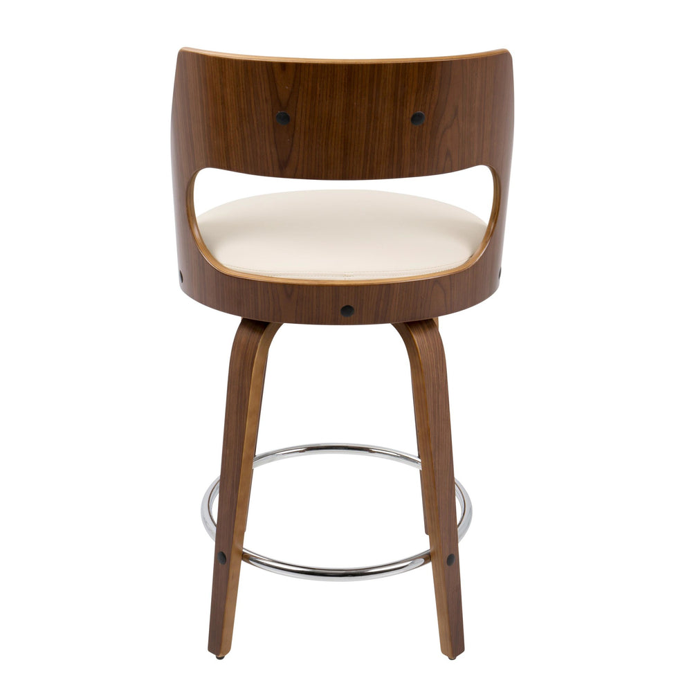 LumiSource Cecina 24'' Counter Stool - Set of 2-13