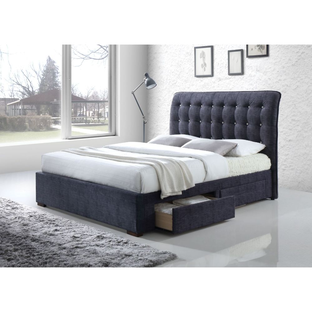 Drorit Eastern King Bed By Acme Furniture | Beds | Modishstore - 2