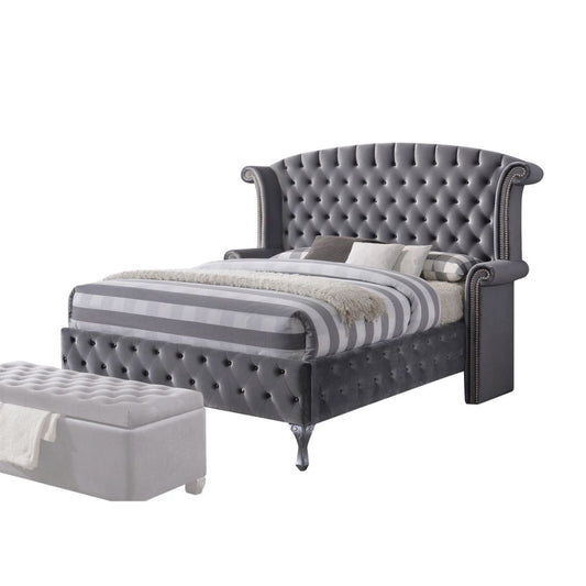 Rebekah Eastern King Bed By Acme Furniture | Beds | Modishstore