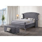 Rebekah Eastern King Bed By Acme Furniture | Beds | Modishstore - 2