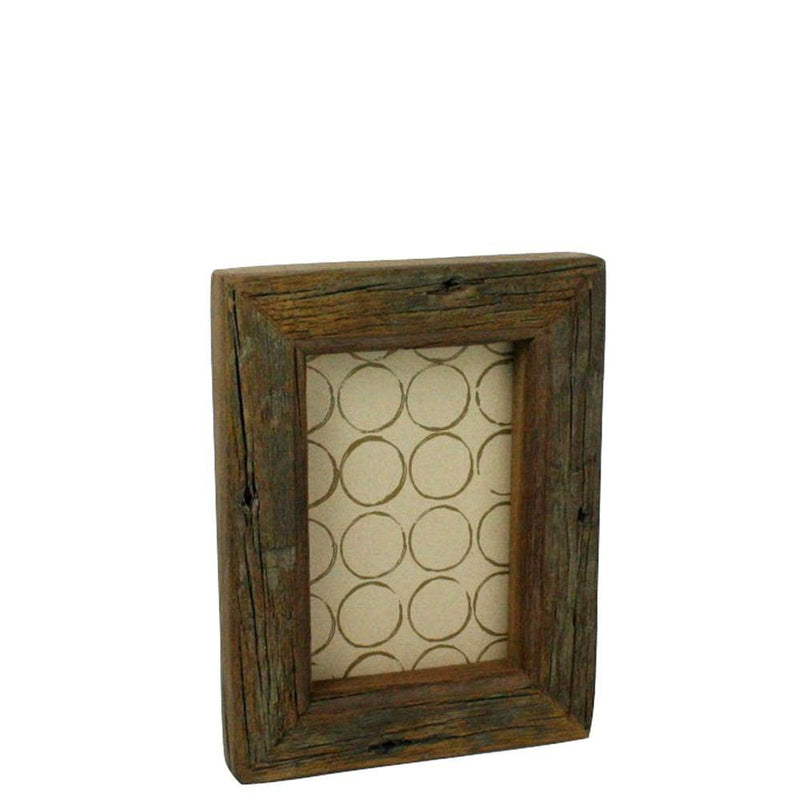 HomArt Reclaimed Wood Picture Frame - 4x6-3
