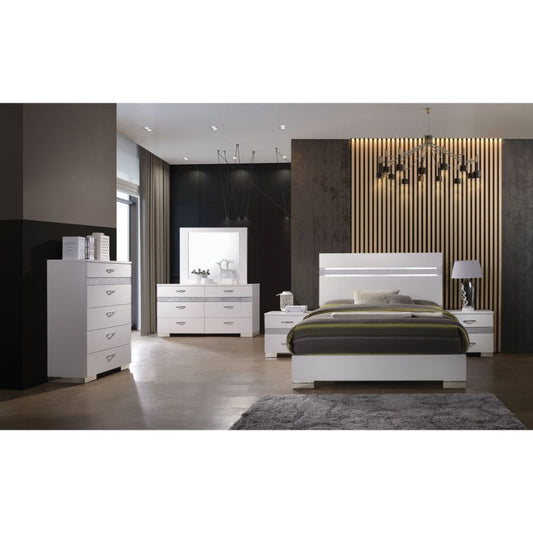 Naima Ii Eastern King Bed By Acme Furniture | Beds | Modishstore