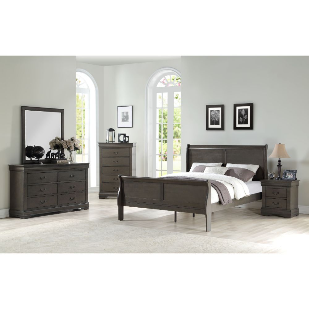 Louis Philippe Queen Bed By Acme Furniture | Beds | Modishstore - 8