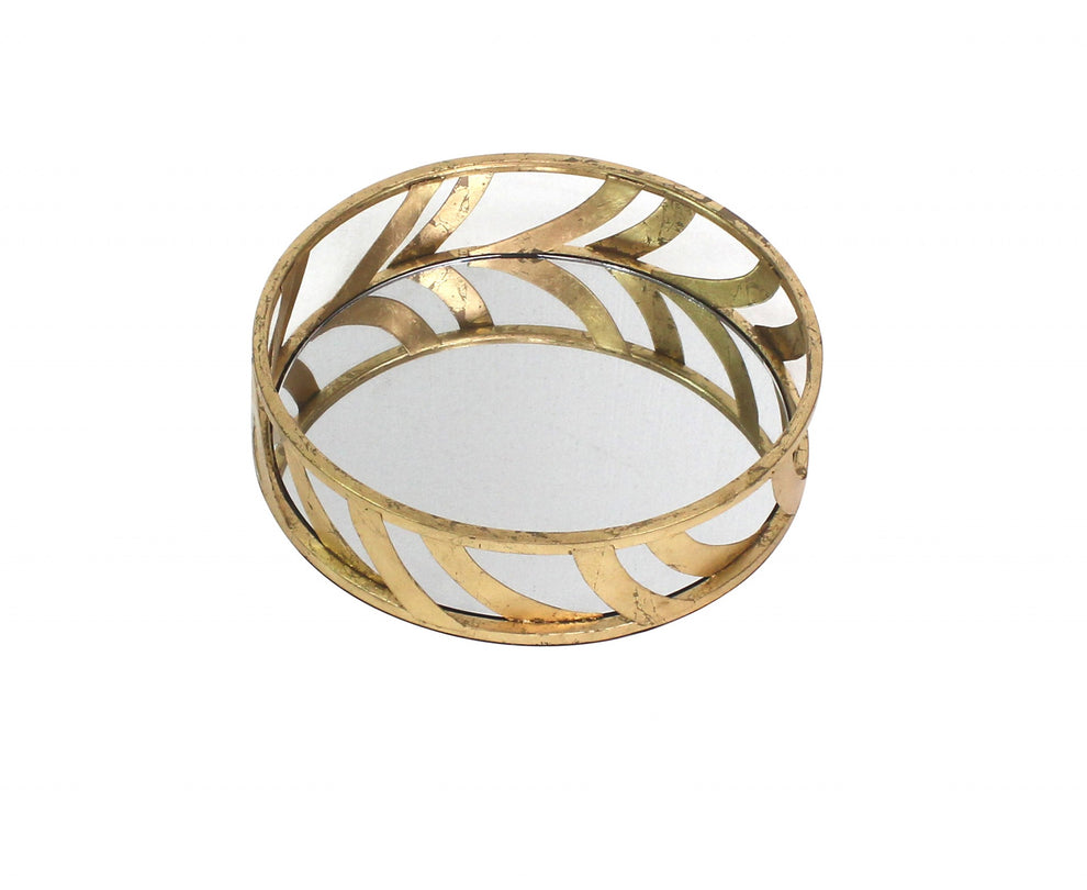 Silver Streamline Mirror Tray By Homeroots | Trays | Modishstore - 6