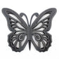 Black Rustic Butterfly Wooden Wall Decor By Homeroots | Animals & Pets | Modishstore