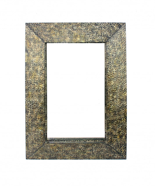Bronze Gravel-Like Mosaic Frame - Dressing Mirror By Homeroots | Mirrors | Modishstore