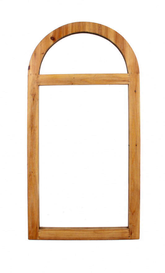 Brown Rustic With Minimalist Window Frame Dressing Mirror By Homeroots | Mirrors | Modishstore