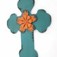 Blue Rustic Cross Wooden - Wall Decor By Homeroots | Wall Decor | Modishstore - 2