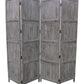 Brown Wood Screen By Homeroots - 274643 | Room Dividers | Modishstore