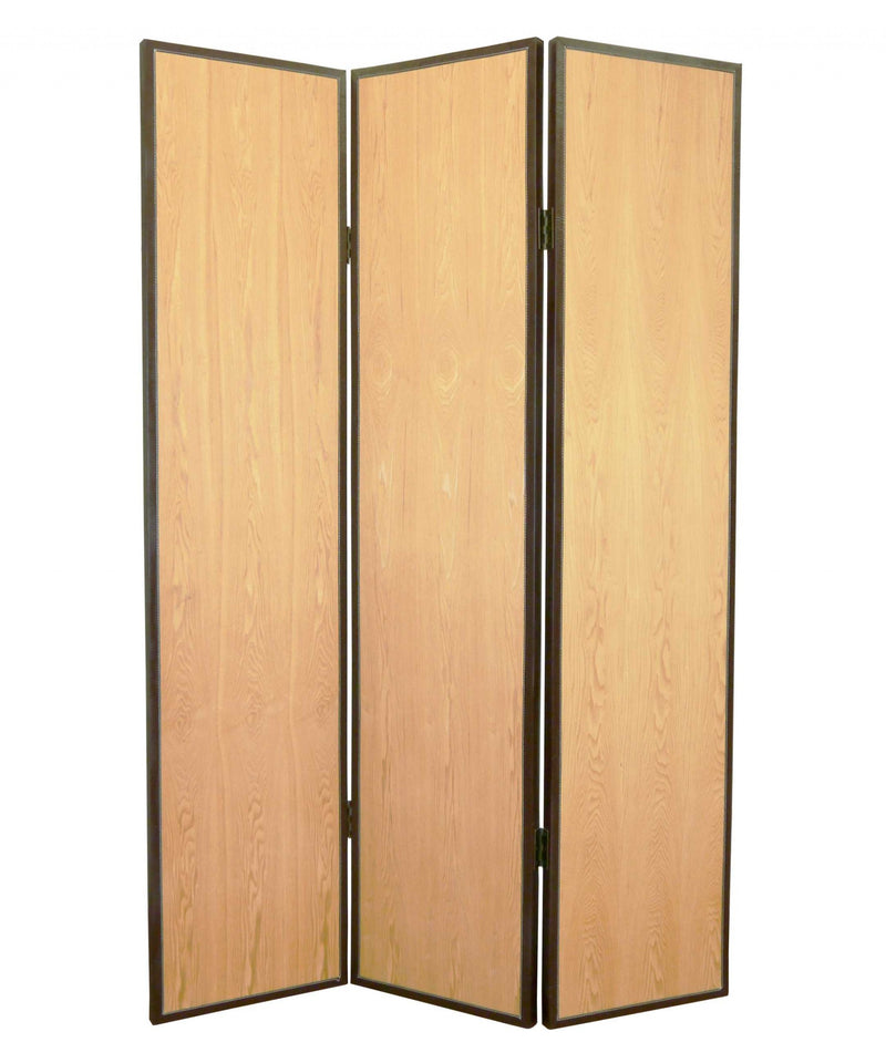 Natural Wood Screen By Homeroots - 274692 | Room Dividers | Modishstore