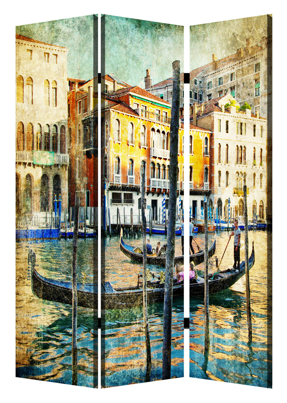 Multi Color Passage Screen By Homeroots | Room Dividers | Modishstore - 3