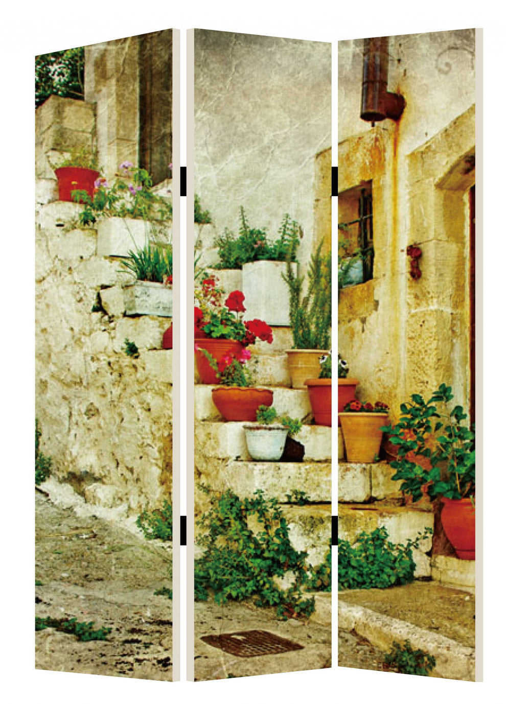 Multi Color Spanish Tidings Screen By Homeroots | Room Dividers | Modishstore - 2