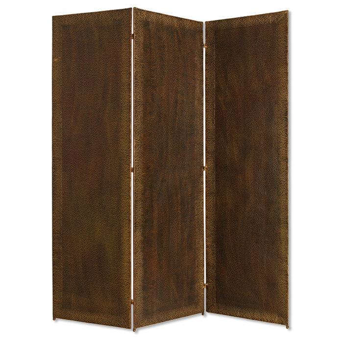 Bronze Wood Forger Screen By Homeroots | Room Dividers | Modishstore - 2