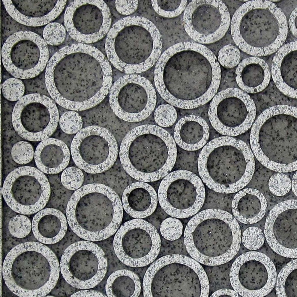 Brown Sandstone Square Bubble Design - Wall Decor By Homeroots | Wall Decor | Modishstore - 4