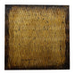 Raw Wood Look Gold Finish Square Wall Art Medium By Homeroots | Wall Decor | Modishstore - 2