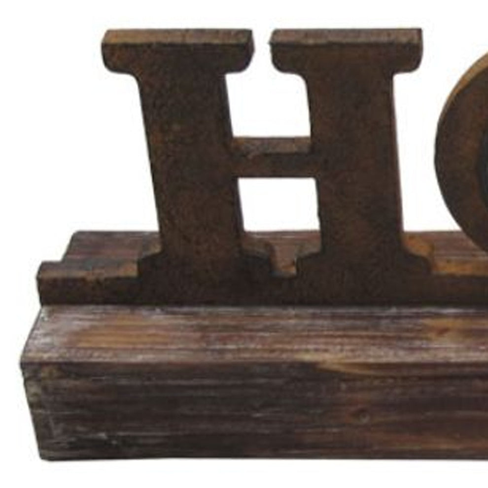 Brown Wood Decor Clock By Homeroots | Wall Decor | Modishstore - 4