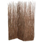Brown Willow Adirondack Screen By Homeroots | Room Dividers | Modishstore