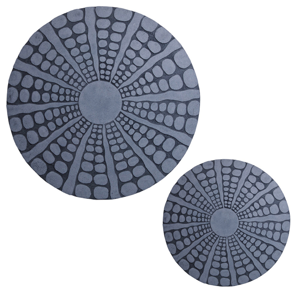 Sandstone, Round, Stardust Pebble Finish - Wall Decor By Homeroots | Wall Decor | Modishstore - 2
