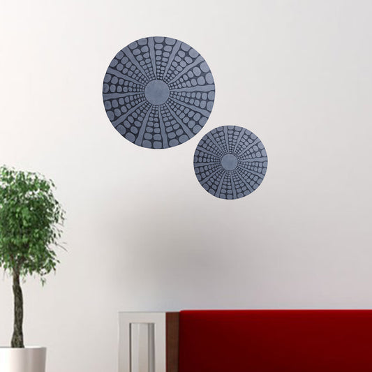 Sandstone, Round, Stardust Pebble Finish - Wall Decor By Homeroots | Wall Decor | Modishstore