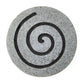 19" Gray Round Modern Spiral Wall Art By Homeroots | Wall Decor | Modishstore - 2