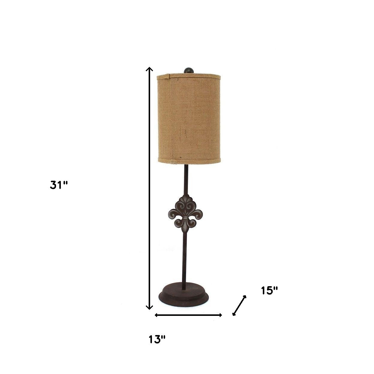 HomeRoots Traditional Table Lamp - Thumbnail 2